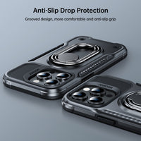 Heavy Duty Protective Case With 360° Rotatable Magnetic Stand for iPhone 14 series