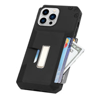 Minimalist Wallet Case with Card Holder and Kickstand/Stand for iPhone 14 series