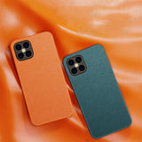 Protective leather iphone 12 Pro max case