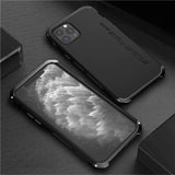 Luxury Shockproof Armor Element Metal Case For iPhone 11 Series