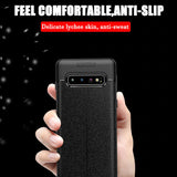 Soft Luxury PU Leather Shockproof Case For Samsung Galaxy S10 S9 S8 Plus S10E