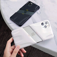 Hard PC Shockproof Case Support Wireless Charging for iPhone 11 Pro Max