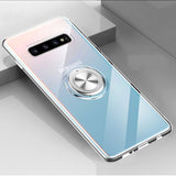Soft Silicone Ring Holder Anti-knock Case Cover For Samsung Galaxy S10 Note 10