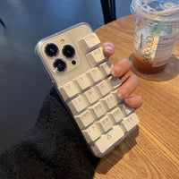 Cute Keyboard Pattern Unique Case For iPhone 14 13 12 series