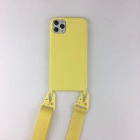 Travel Lanyard Silicone Cover with Neck Strap for iPhone 11