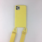 Travel Lanyard Silicone Cover with Neck Strap for iPhone 11