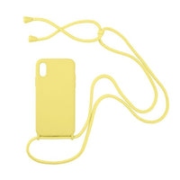 Travel Lanyard Silicone Cover with Neck Strap for iPhone 11