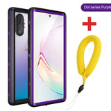 360 Full IP68 Waterproof Protection Case For Samsung Note 10