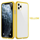 HD Tempered Glass Magnet Drop Protection Case For iPhone 11 Series