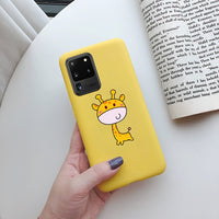 High Quality TPU Soft Silicone Case Cute Painting For Samsung S20