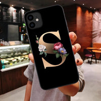 Custom Letter Case Soft TPU Cover Support Wireless Charging for iPhone 11 Pro Max