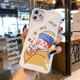 Cartoon Cute Lucky New All Wrapped Silicone Soft Case Back Cover For IPhone 11 Pro XS Max X XR