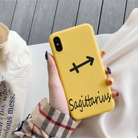 Luxury 12 Constellation Zodiac Signs Soft Silicone Case For iPhone 11 Series
