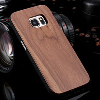 Samsung Galaxy S8 S9 Plus Real Wooden Case