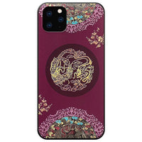 Embossed 3D Antiquity Style Shockproof Anti scratch Case for iPhone 11 Series