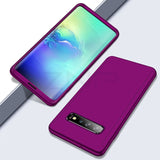 360 Degree Shockproof Case + Lens Glass Film for For Samsung Galaxy S10 S10 Plus S10e