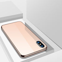 Ultra Thin 0.3mm Back Glass Cover For iphone X 8 7 6 6s Plus