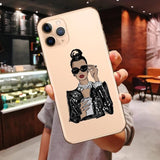 Princess Female Boss Coffee Vogue Girl Mom Baby Soft Cover Case For iPhone 11 Pro Max