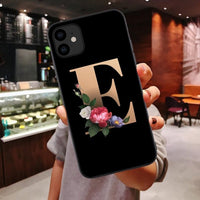 Custom Letter Case Soft TPU Cover Support Wireless Charging for iPhone 11 Pro Max