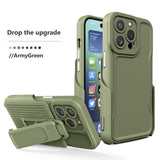 Swivel Belt Clip Holste Kickstand Case for iPhone 14 series