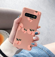 Daisy Flower Candy Color Soft TPU Silicone Case For Samsung Galaxy S20 S10 Series