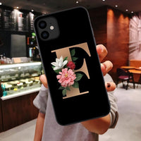 Custom Letter Case Soft TPU Cover Support Wireless Charging for iPhone 11 Pro Max