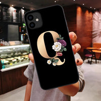 Custom Letter Case Soft TPU Cover Support Wireless Charging for iPhone 11 Pro Max