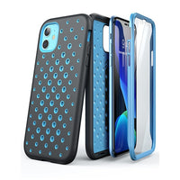 Sport Premium Hybrid Liquid Silicone Rubber + PC Cover With Built in Screen Protector For iPhone 11 Series