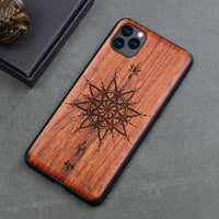 Rosewood TPU Shockproof Back Case for iPhone11 Pro Max