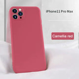 New Upgraded Official Liquid Silicone Shockproof Full Protective Cover Case for iPhone 11 12 Pro Max