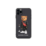 Cute Fashion BEAR Soft Silicone Case For iPhone 12 11 Series