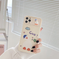 Cute Dinosaur Slide Camera Protection Case For iPhone 13 12 11 Pro Max