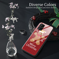 Christmas Tempered Glass Case S20 Plus