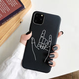 Fashion Soft TPU Painted Waterproof Phone Case For iPhone 11 Series