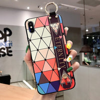 Soft TPU Case Cover with Wrist Strap For iphone 11 Pro Max