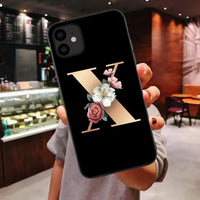 Custom Letter Case Soft TPU Cover Support Wireless Charging for iPhone 11 Pro Max