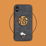 Goku Embroidery Case For iPhone X XS XR XS Max 11 Pro Max