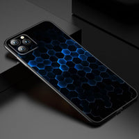 Geometric Patterns Soft TPU Case For iPhone 13 12 11 Series