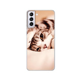 Unique Cartoon Silicon TPU Bumper Case For Samsung Galaxy S21 Series