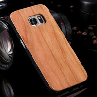 Samsung Galaxy S8 S9 Plus Real Wooden Case