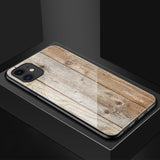 Luxury Tempered Glass Grain Protective Case For iPhone 11 Pro Max