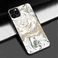 Fashion Marble Granite Soft Silicone TPU Anti-knock Case For iPhone XS 11 Pro Max