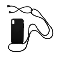 Travel Lanyard Silicone Cover with Neck Strap for iPhone 11