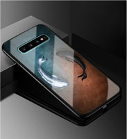 Art Glass Hard Back Cover For Samsung Galaxy S10 S10 Plus S10e