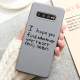 High Quality Soft Silicone TPU Anti-knock Case For Samsung Galaxy S20 S10 Note 10 9