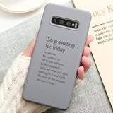 High Quality Soft Silicone TPU Anti-knock Case For Samsung Galaxy S20 S10 Note 10 9