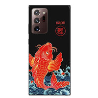 3D Dragon Emboss Soft TPU Silicone Back Cover For Coque Samsung Note 20 Series
