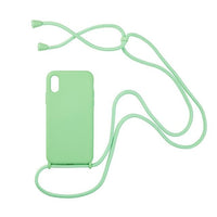 Travel Lanyard Silicone Cover with Neck Strap for iPhone 11