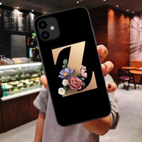 Custom Letter Case Soft TPU Cover Support Wireless Charging for iPhone 11 Pro Max