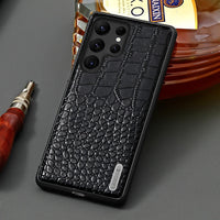Leather Magsafe Case for Samsung Galaxy S22 S21 S20 series